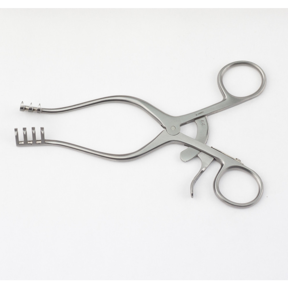 Retrattori Chirurgici Weitlaner 6,5'' Smussati 3x4 Denti - PREMIUM INSTRUMENTS - Acciaio Inox - Foto 2