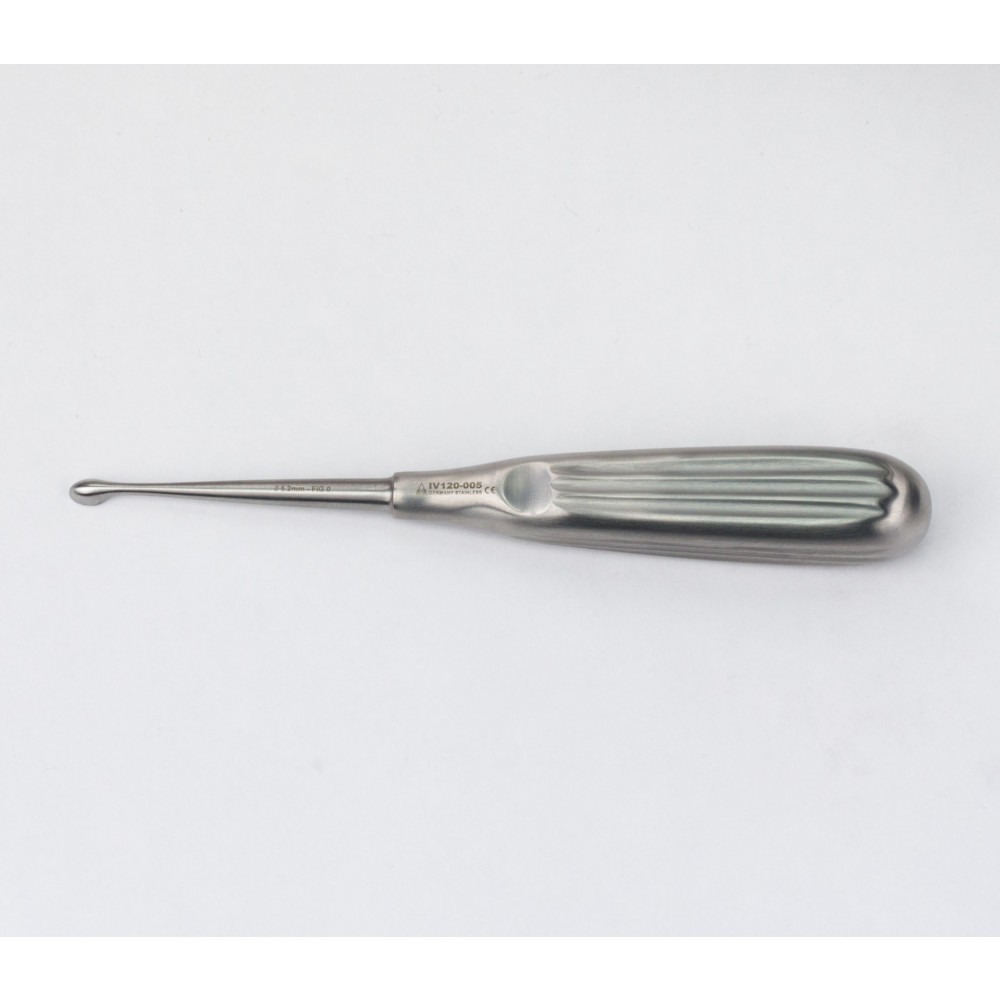 Volkmann Knochenlöffel – Scharfer Chirurgischer Löffel 10 Mm, 170 Mm Länge, Aus Edelstahl AISI 410, Steril, CE-zertifiziert Für Orthopädie Und Chirurgie