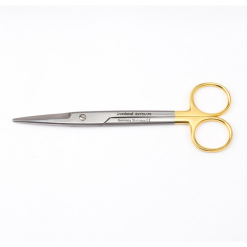 vedena® Präparierschere MAYO mit TC Hartmetall-Schneiden, gerade, 170 mm (6 ¾“)