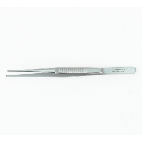 vedena® Chirurgische Pinzette, mittelbreit, 1x2 Zähne, 160 mm (6 ¼“)