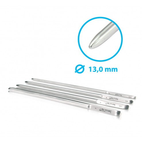 vedena® Uterus Dilatator HEGAR, 185 mm (7 ¼“), stark konisch, außen ∅ 13,0 mm