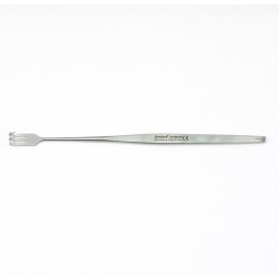 vedena® Wund- und Trachealhäkchen, enge Biegung, scharf, 3-zinkig, 160 mm (6 ¼“)