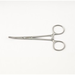 vedena® Arterienklemme KOCHER OCHSNER, chirurgisch, 1x2 Zähne, gebogen, 140 mm (5½“)