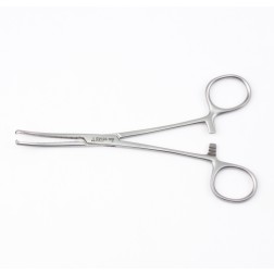 vedena® Arterienklemme KOCHER OCHSNER, chirurgisch, 1x2 Zähne, gebogen, 160 mm (6¼“)